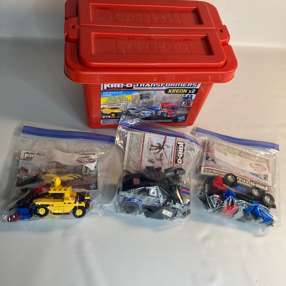 Kre o transformers hasbro kroon x2 building blocks